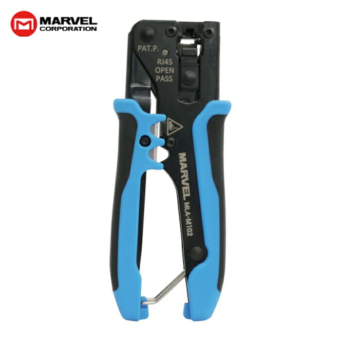 マーベル MARVEL MLA-M102 モジュラー圧着工具 貫通式 (1丁)