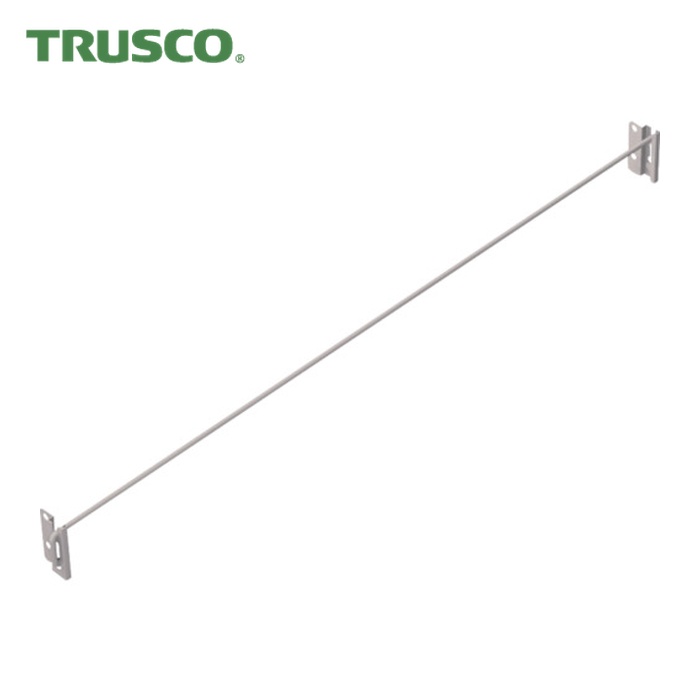 トラスコ TRUSCO スチールラック M1.5用 回転式落下防止バー W1200用 (1組) M1.5-KRB12-NG