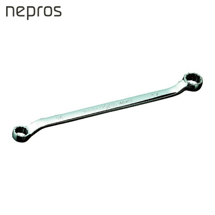 ネプロス nepros NM5-1417 45°X6°めがねレンチ14×17mm (1丁)