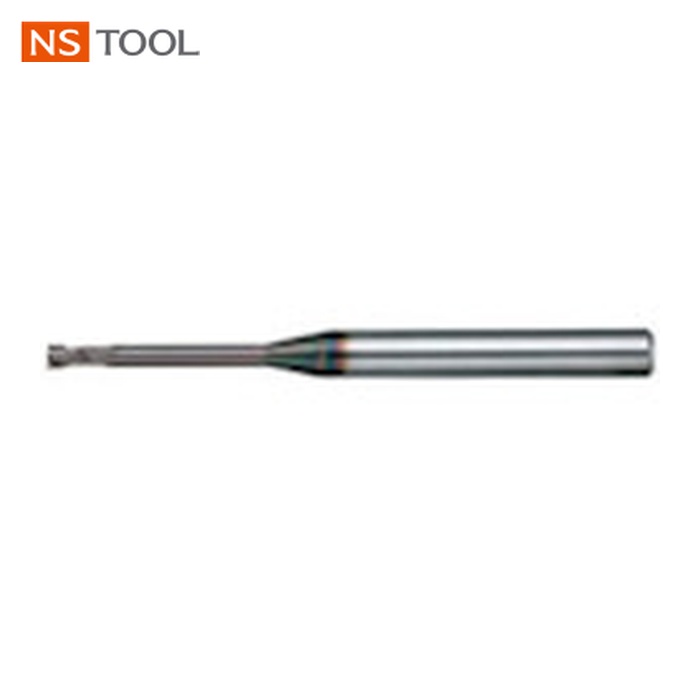 NS 日進工具 MHRH230 0.3X1.5 高硬度用2枚刃ロングネックスクエアエンドミル MHRH230 Φ0.3×1.5 (1本)