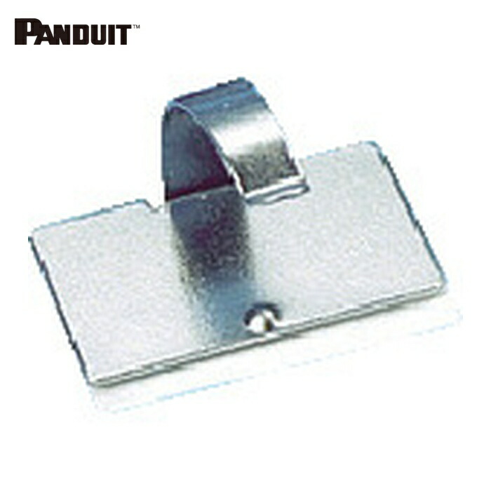 パンドウイット PANDUIT MACC25-AV-D 固定具 VHB粘着テープ付きメタルコードクリップ (500個入) (1袋)|工具ランド いたわり館