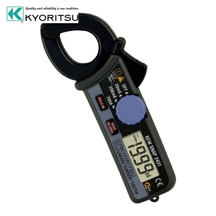 共立明かり表示計器 MODEL2431 2431 リーククランプメータ (1台)