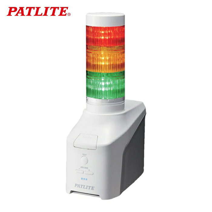 パトライト PATLITE NHB6-3-RYG ネットワーク制御信号灯 NHBシリーズ NHB Φ60 (1台)|工具ランド いたわり館