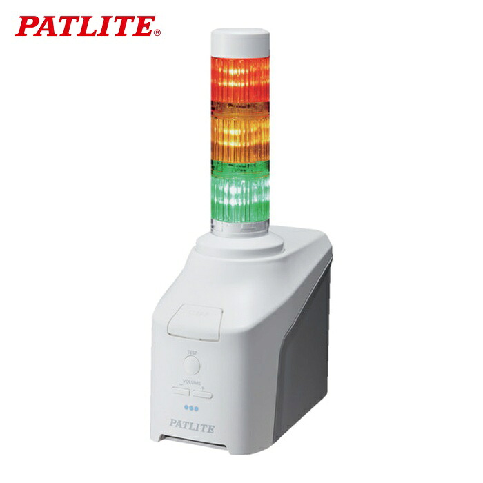 パトライト PATLITE NHB4-3-RYG ネットワーク制御信号灯 NHBシリーズ NHB Φ40 (1台)|工具ランド いたわり館