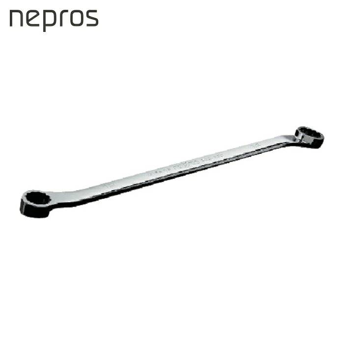 ネプロス nepros NM2-1417 15°めがね鍵 14×17粍 (1丁) DIY・工具-手動工具