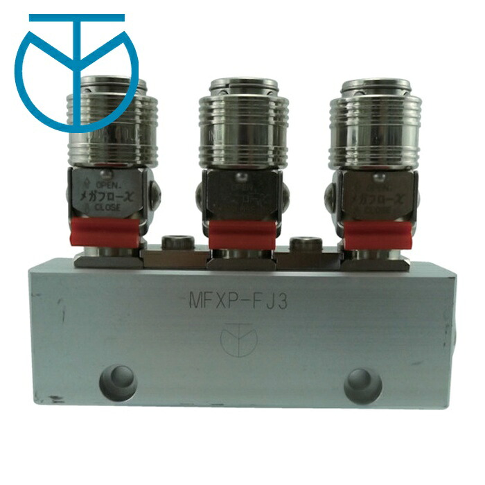 チヨダ 千代田通商 MFXP-FJ3 金属カップリング フリージョイントXパージ付 3分岐管 (1個)