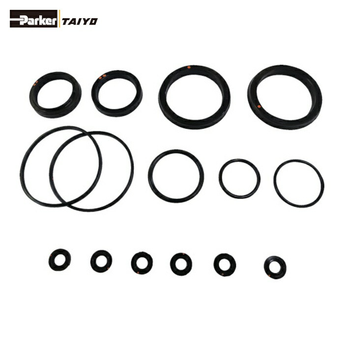 TAIYO 太陽鉄工 NH8R/PKS6-063C 油圧シリンダ用メンテナンスパーツ パッキンセット 適合シリンダ内径:φ63 (水素化ニトリルゴム・スイッチセット用) (1S)｜工具ランド　いたわり館