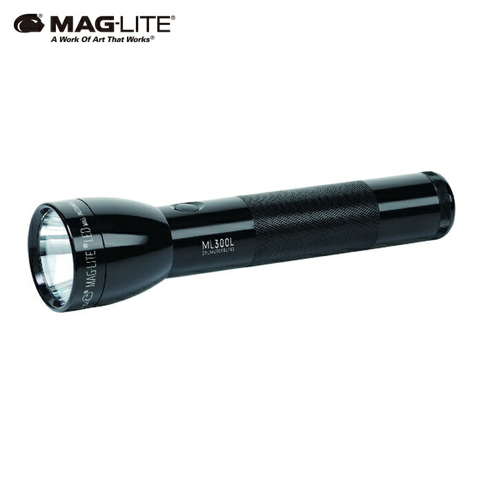 マグライト MAGLITE 懐中照明ランプ LED閃光電球ともし火 ML300L (単1独居室2本用)524ルーメン (1個) ML300L-S2016 懐中電灯-日用品雑貨・文房具・手芸