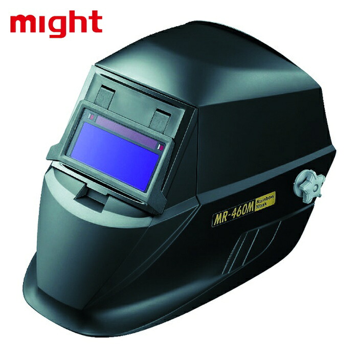 マイト工業 MR460M-C 遮光面 レインボーミニ かぶり面型 (1個)