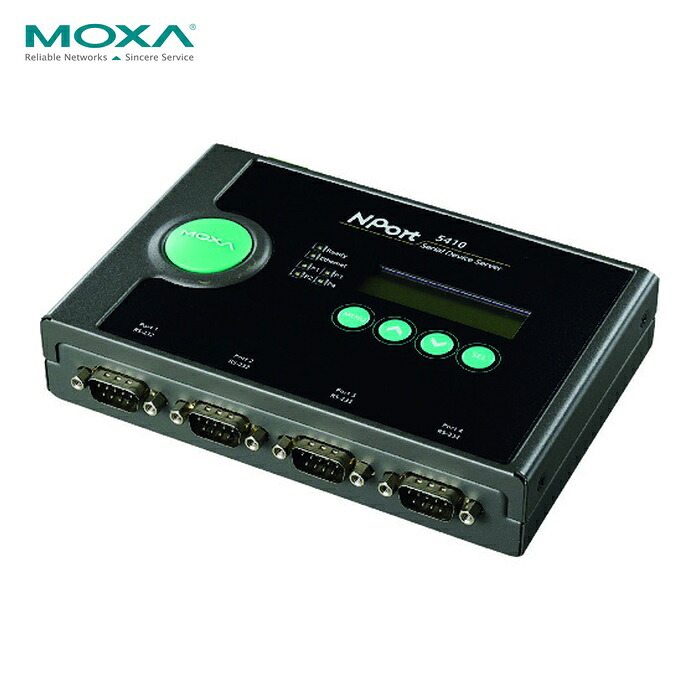 MOXA NPORT 5410/JP NPORT 5410/JP (1台)｜工具ランド　いたわり館