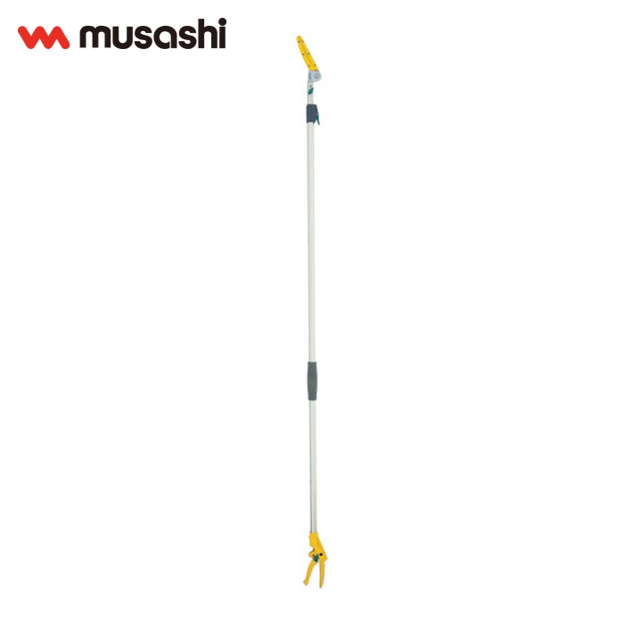 ムさし musashi 高枝鋏 ポールスリム2段式 長刃 (1丁) NO322