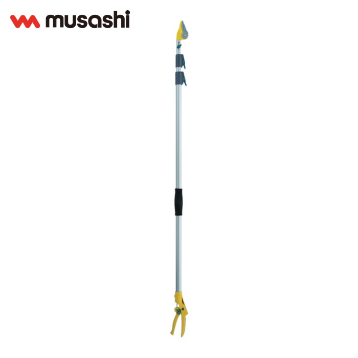 ムさし musashi 高枝鋏 ポールスリム3段式 アンビル刃 (1丁) NO336