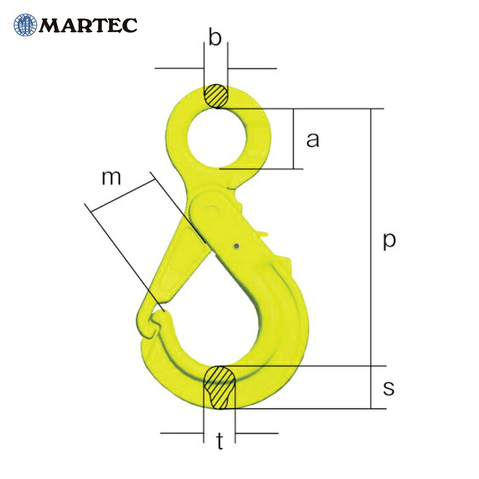 マーテック MARTEC OBK-6-10 グリップラッチフック OBK-6 (1個)