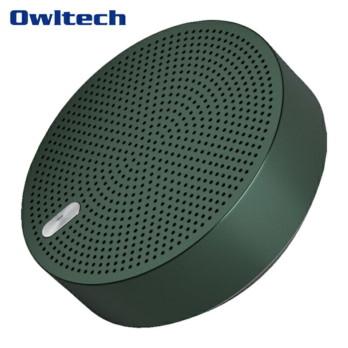 オウルテック ワイヤレスステレオモード対応 Bluetooth5 モバイルスピーカー (1個) OWL-BTSP03S-RGN