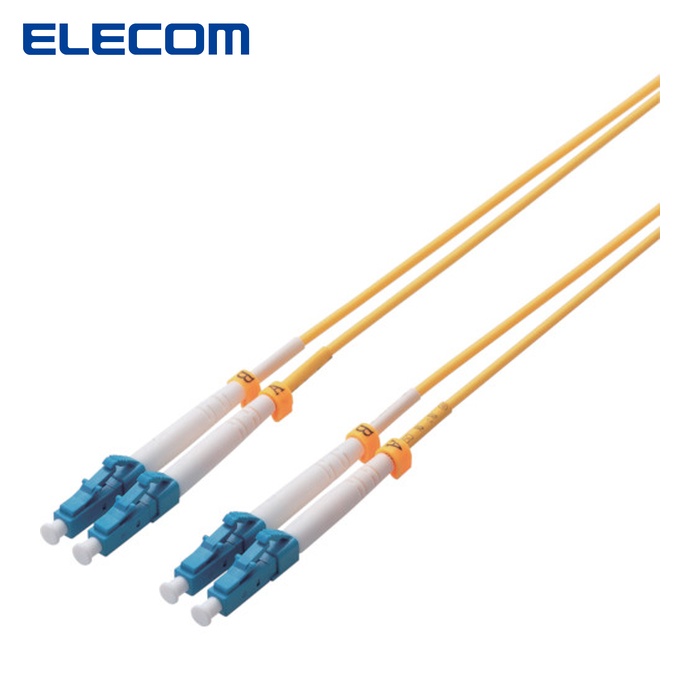 エレコム ELECOM OC-LCLC1/3 光ファイバーケーブル シングルモード LC-LC 3m (1本)