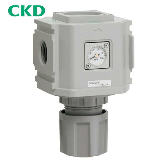 CKD R6100-20-W リバースレギュレータ (1個)｜工具ランド　いたわり館