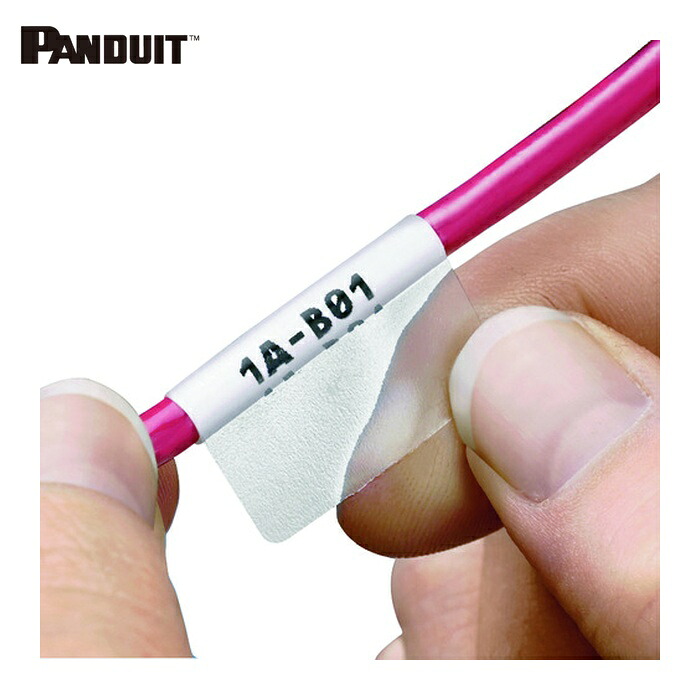 パンドウイット PANDUIT S200X225VATY 熱転写プリンタ用セルフラミネートラベル ビニル 白 印字部縦19.1mmx横50.8mm 1000枚入 S200X225VATY (1箱)｜工具ランド　いたわり館