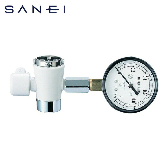 SANEI 三栄水栓 R93S 水圧計セット (1個)