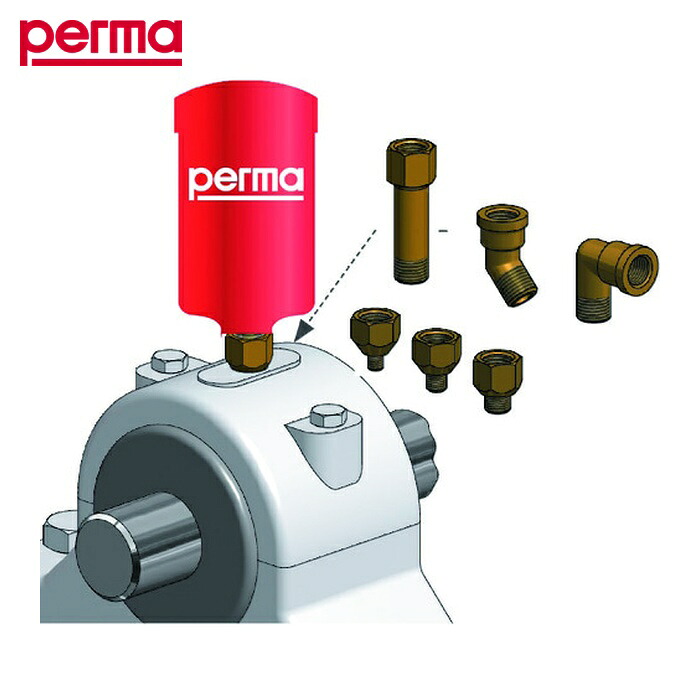 perma パーマ PN-SF01-125 NO101476 パーマNOVA 温度センサー付き自動給油器 SF01標準グリス125CC付 (1S)