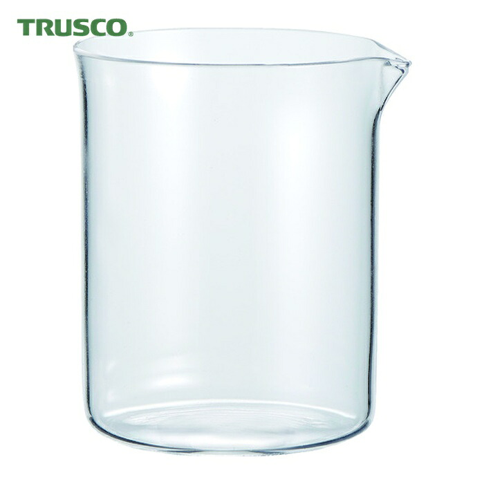 トラスコ TRUSCO 水晶ビーカー 500ml (1個) QB-500 容器・試験管-ビーカー-花・ガーデン・DIY