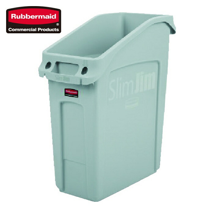 ラバーメイド スリムジム アンダーカウンター 49L グレー (1個) RM2026695GY 12,439円