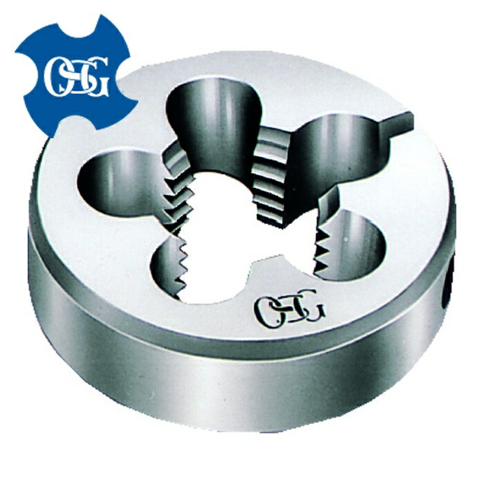 OSG オーエスジー RD-20-M2X0.4 ねじ切り丸ダイス 20径 M2X0.4 46011 (1個)