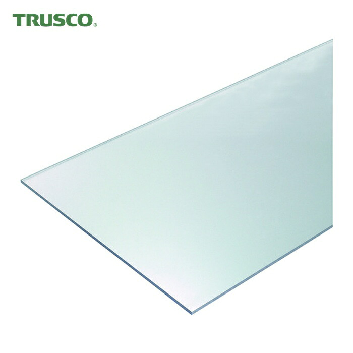 トラスコ TRUSCO ポリカーボネート平板1000mm 2000mm 厚み2mm クリア (1枚) PCB2-100200-CL