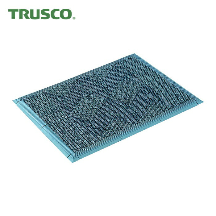トラスコ TRUSCO プロブラシマット 700X1000粍 薄墨色 (1枚) PBM-0710 花・ガーデン・DIY-木材・建築資材・設備