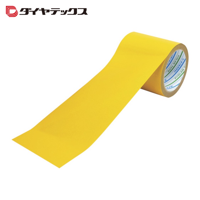 パイオラン PIOLAN 再帰反射テープ 100mm×10m イエロー (1巻) RF-30-Y-100