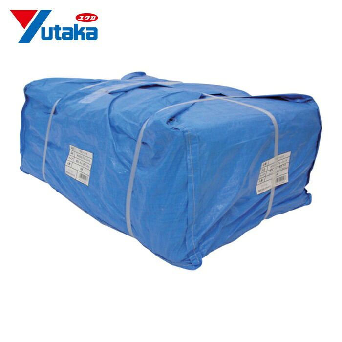 ユタカメイク シート #3000ブルーシート大畳み 5.4m&times;7.2m (5枚入) (1箱) PBZ-L14｜工具ランド　いたわり館