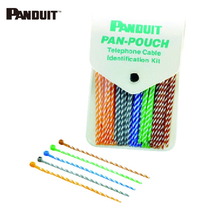 パンドウイット PANDUIT PP5X50F ストライプ柄結束バンドキット (250本入) (1袋)