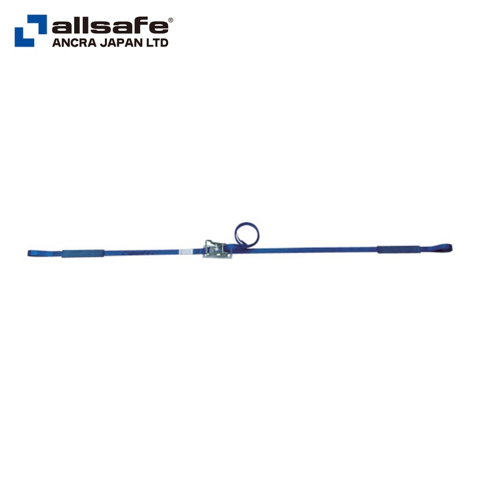 allsafe オールセーフ R2LP0.5X4 ベルト荷締機 ラチェット式ループ25仕様(軽荷重) (1台)