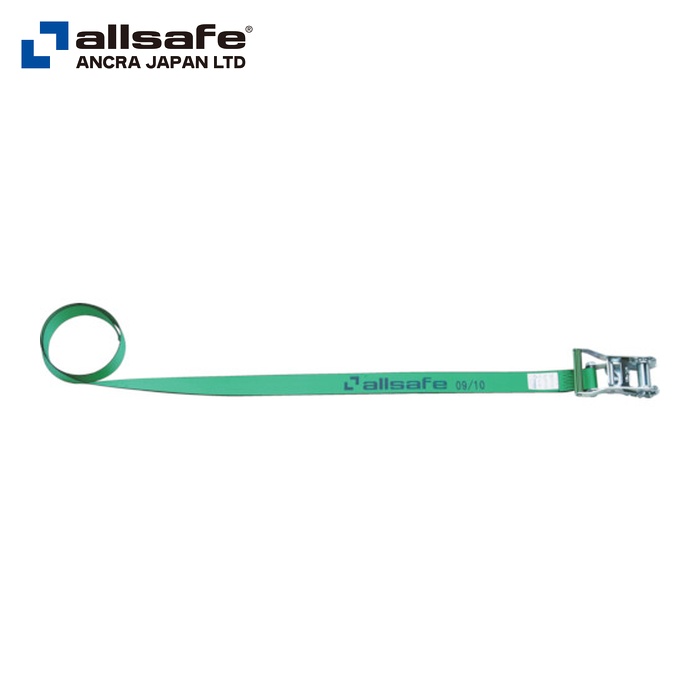 allsafe オールセーフ R3R4 ベルト荷締機 ラチェット式ラウンドタイプ(中荷重) (1台)
