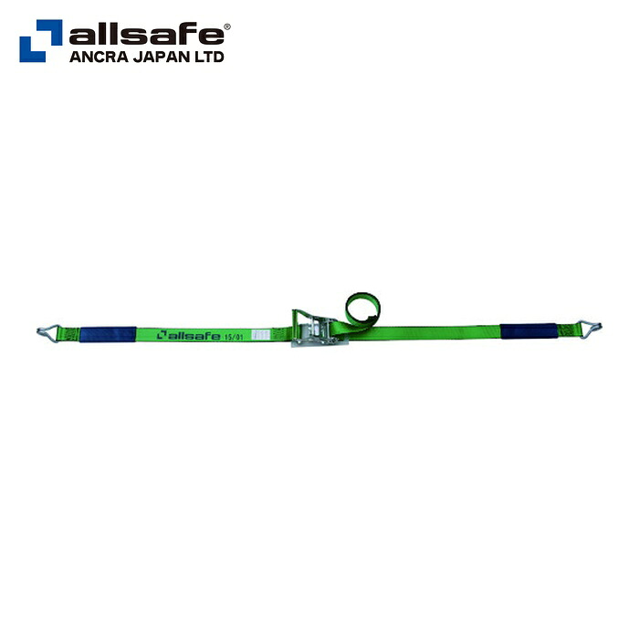 allsafe オールセーフ R5NH-50H 15 ベルト荷締機 ラチェット式 NH50H仕様 (1台)