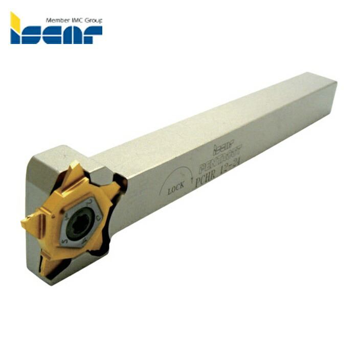 イスカル ISCAR PCHR 16-24 溝入れ・突切り手道具 ペンタカット用保持者 PCHR/L-24 幅16粍 高さ16粍 全長120粍 (1個)