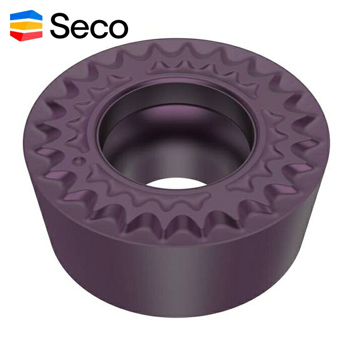 セコ SECO RCMT10T3M0-MF2 (TH1000) 旋削 ISOポジインサート RCMT10T3・MF2 (10個)