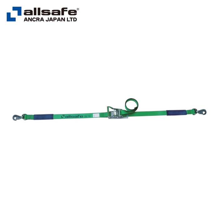 allsafe オールセーフ R5SSH17 ラッシングベルト ラチェット式回転スナップフック重荷重 (1台)|工具ランド いたわり館