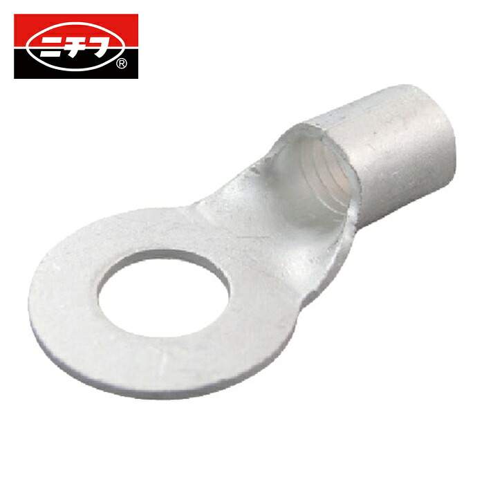 ニチフ R 60-16 裸圧着端子 R形(25P) より線42.42~60.57 外寸32mm スタッド径17mm (1Pk)
