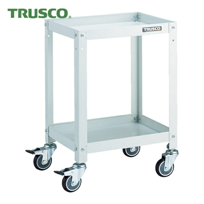 トラスコ TRUSCO 物の具手押し車 ラビットワゴン 400X350 ウレタン拷問台 白いこと (1台) RBW-642U W