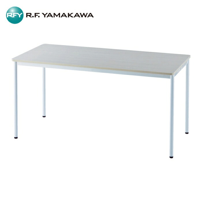アールエフヤマカワ RFシンプルテーブル W1400×D700 ナチュラル (1台) RFSPT-1470NA|工具ランド いたわり館