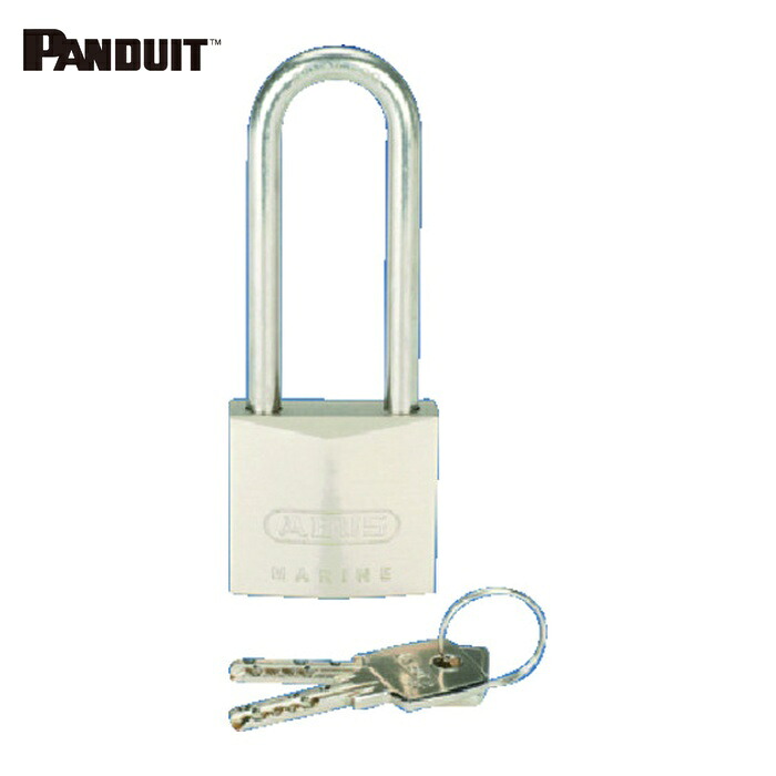 パンドウイット PANDUIT PSL-9-LS ロックアウト用ステンレスタイプパドロック シルバー (1個)