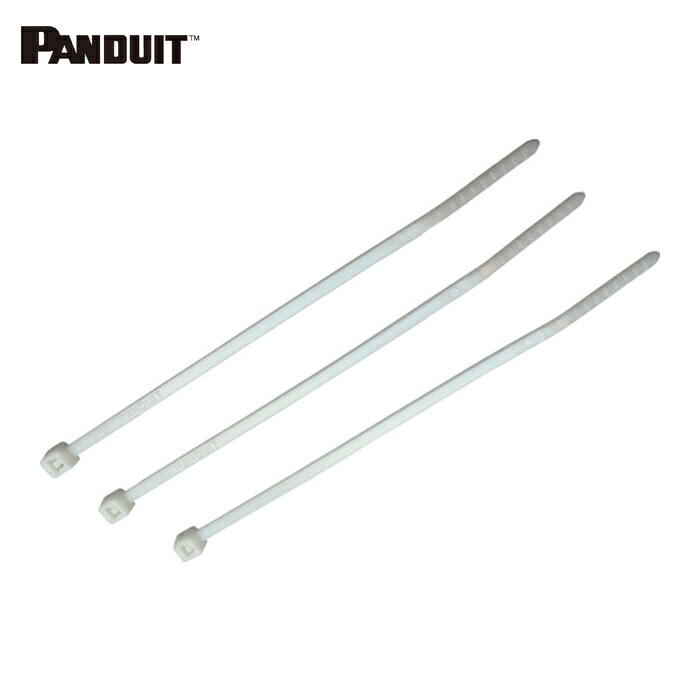 パンドウイット PANDUIT PLT1.5M-M10 ナイロン結束バンド 白 (1000本入) (1袋)｜工具ランド　いたわり館