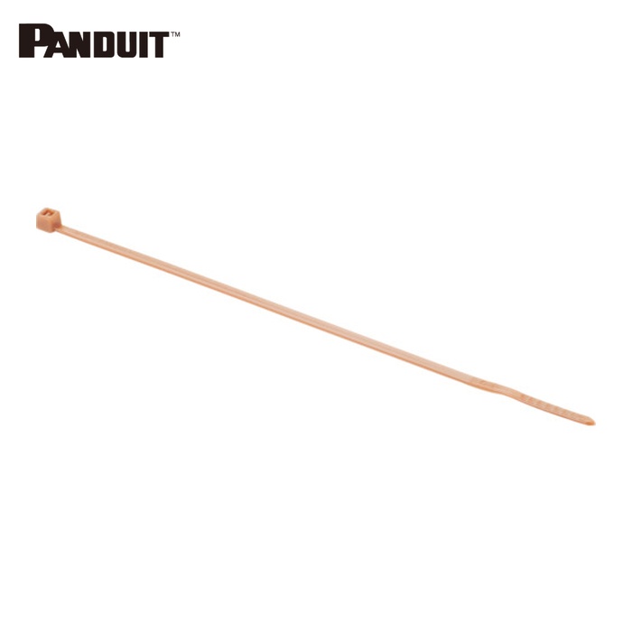 パンドウイット PANDUIT PLT1.5M-M1 ナイロン結束バンド 茶 (1000本入) (1袋)