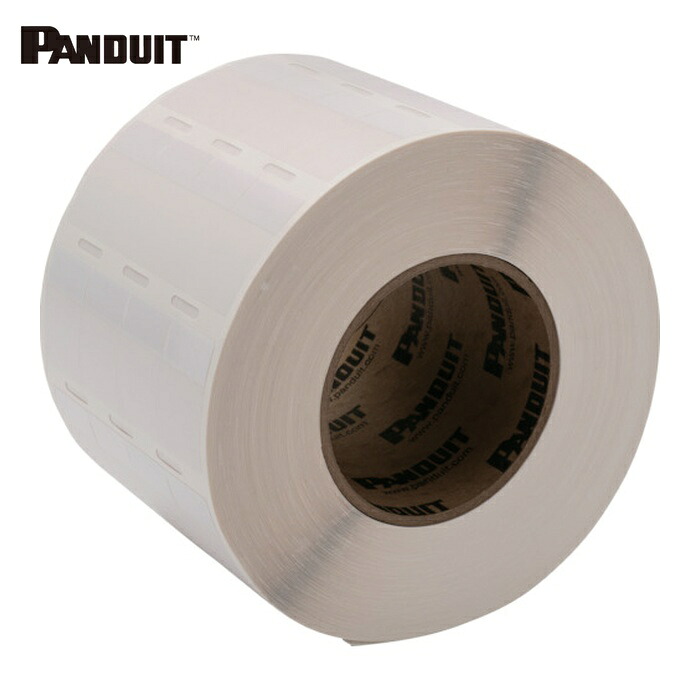 パンドウイット PANDUIT S100X150VATY 熱転写プリンタ用セルフラミネートラベル印字部12.7×横25.4 5000枚入 (1巻)