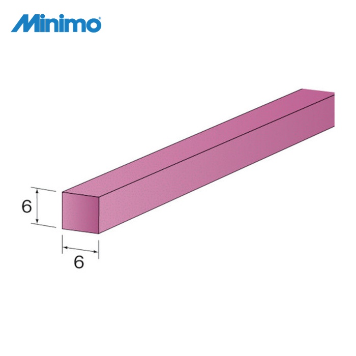 ミニター Minimo RD1517 フィニッシュストーン WA#800 6×6mm (10個入) (1袋)