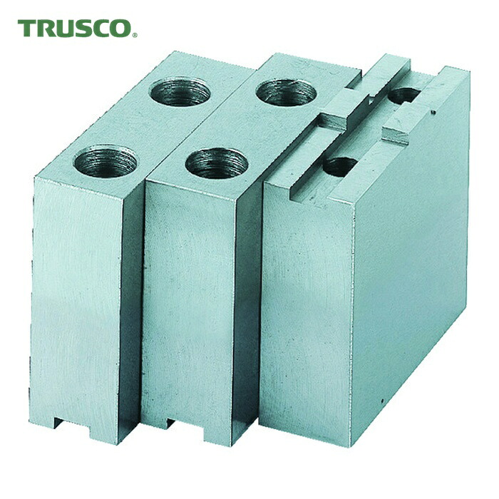 トラスコ TRUSCO 生爪北川用 SK高爪用 チャック6インチ H60mm (1S) SK-6-60