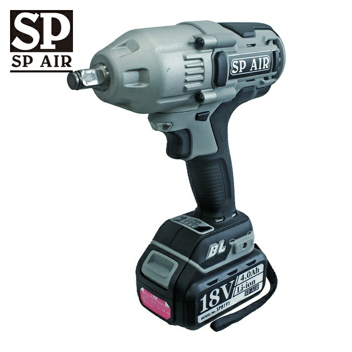 SP ベッセル SP8140 18V12.7粍角コードレスインパクトレンチ (1台)