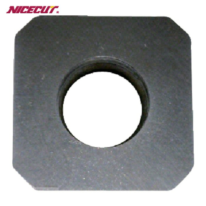富士元工業 S3H3GNZ (NK1010) フェイス加工用Sタイプ精密級チップ 超硬K種 ポジタイプ (12個)|工具ランド いたわり館