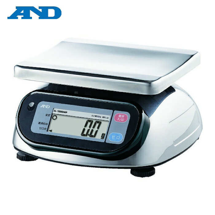 A&D エーアンドディ SL1000WP 防塵・防水デジタルはかりウォーターボーイ0.5g/1000g (1台) 15,064円