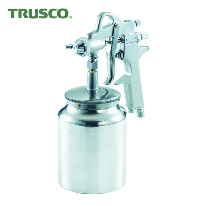 トラスコ TRUSCO スプレーガンセット 吸上式 ノズル径Φ1.3 (1S) SSG-13S｜工具ランド　いたわり館